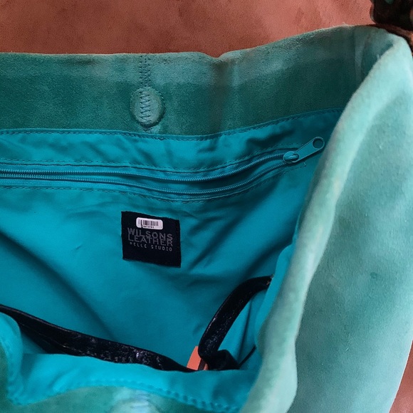 Suede Handbag - Picture 4 of 4